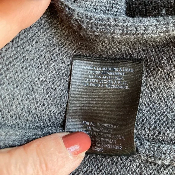 Anthropologie Gray Sweather - Picture 9 of 9